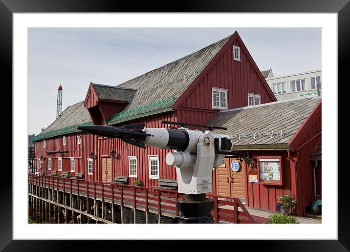 Polarmuseum Tromsö Framed Mounted Print by Thomas Schaeffer