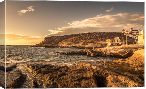 Beautiful La Caleta View Canvas Print by Naylor's Photography