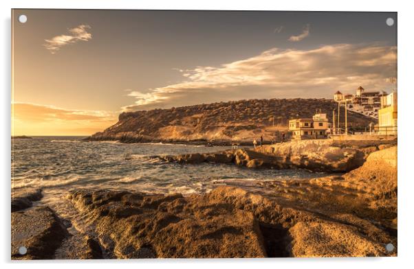 Beautiful La Caleta View Acrylic by Naylor's Photography
