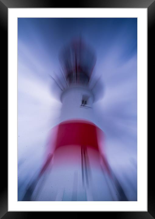 Souter Lighthouse Framed Mounted Print by Duncan Loraine