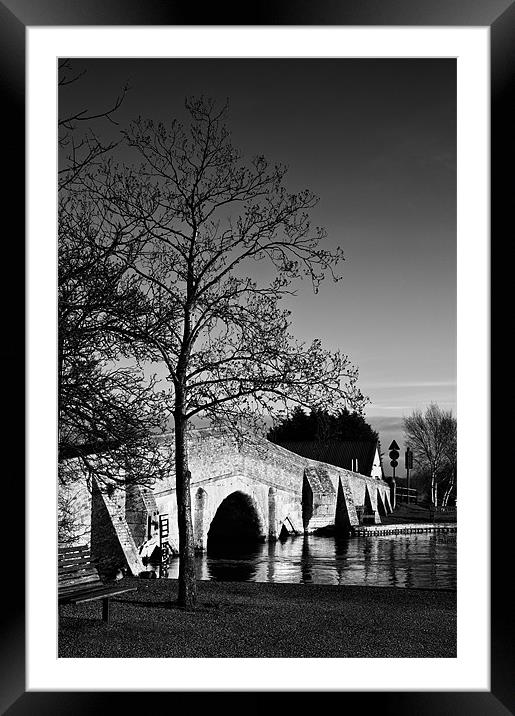 Potter Heigham Bridge Framed Mounted Print by Stephen Mole