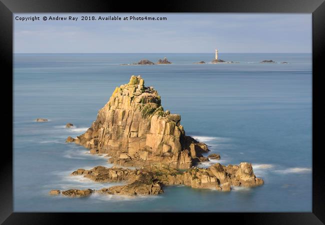 Armed Knight (Land's End) Framed Print by Andrew Ray