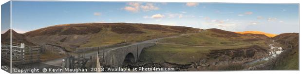 Surrender Bridge In The Yorkshire Dales Canvas Print by Kevin Maughan