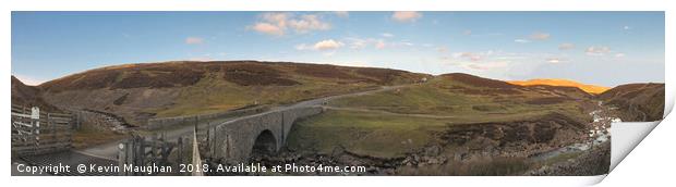 Surrender Bridge In The Yorkshire Dales Print by Kevin Maughan