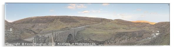 Surrender Bridge In The Yorkshire Dales Acrylic by Kevin Maughan
