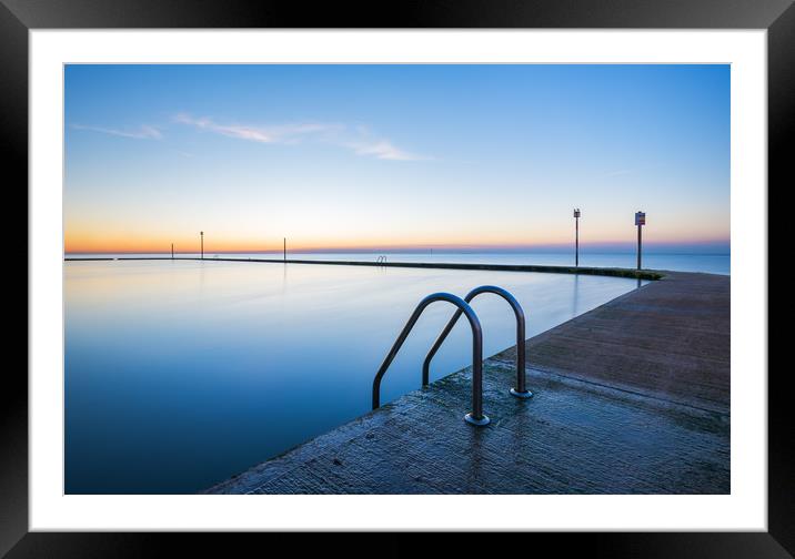 Margate Afterglow Framed Mounted Print by Stewart Mckeown