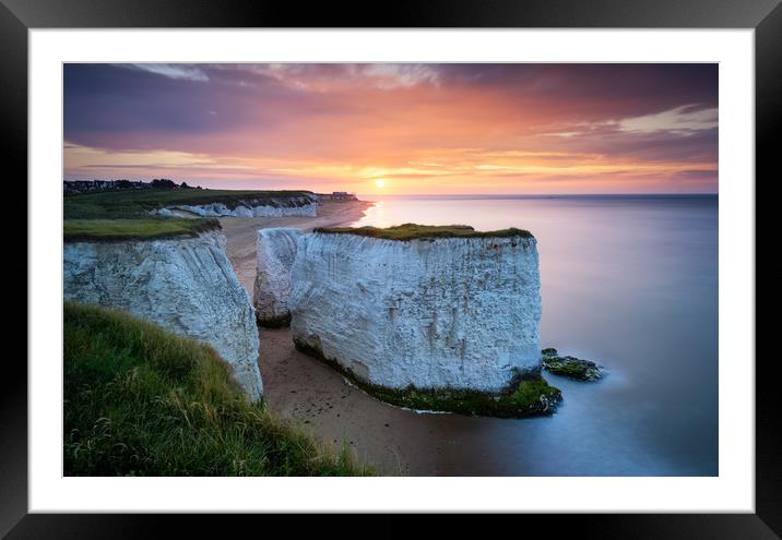 Above Botany Bay Framed Mounted Print by Stewart Mckeown