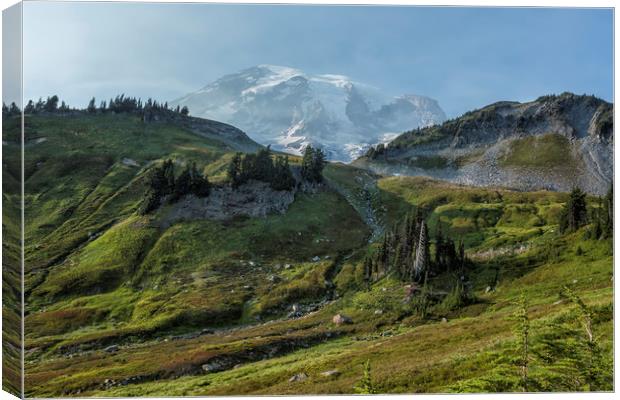 The Wrong Trail, the Right View Canvas Print by Belinda Greb