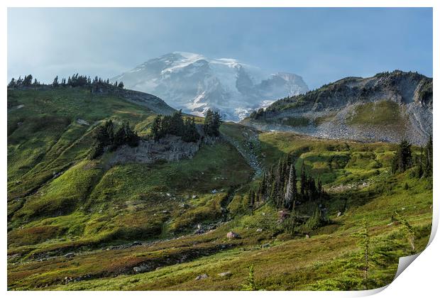 The Wrong Trail, the Right View Print by Belinda Greb