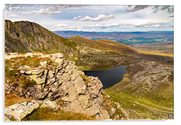 Lochnagar Acrylic by David Lewins (LRPS)