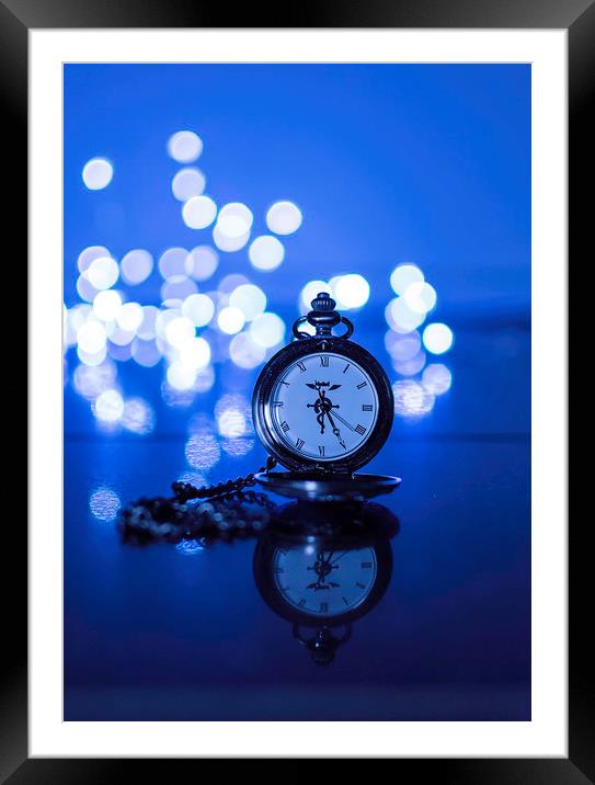 Time's Glittering Embrace Framed Mounted Print by Stuart Jack