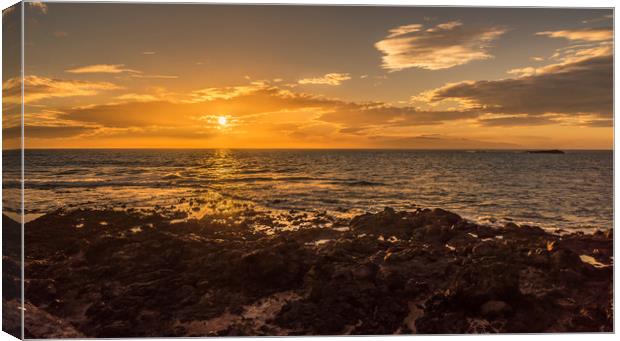 El Cabezo sunset Canvas Print by Naylor's Photography