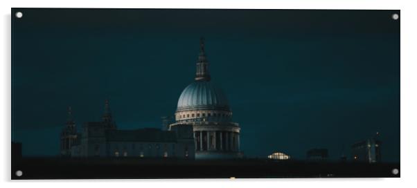 St. Paul's Cathedral Acrylic by Iacopo Navari