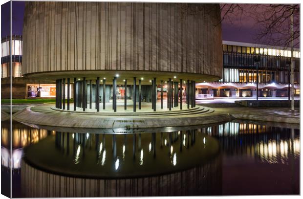 Newcastle's Civic Centre Canvas Print by Naylor's Photography