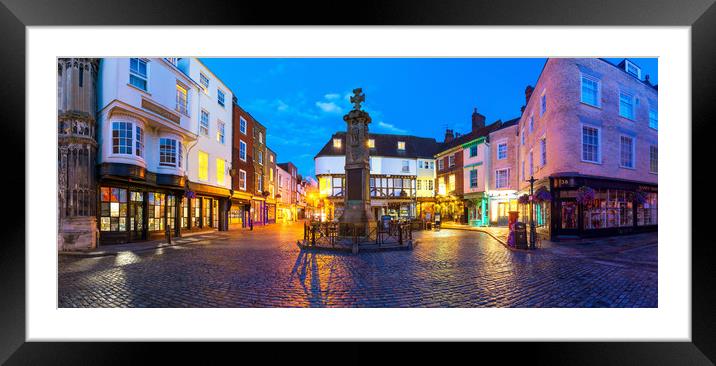 Canterbury Buttermarket Framed Mounted Print by Stewart Mckeown