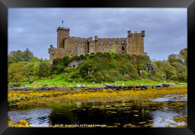 Dunvegan Castle Skye Framed Print by Rosaline Napier