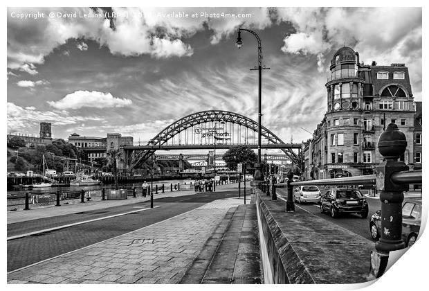 Newcastle Quayside Print by David Lewins (LRPS)
