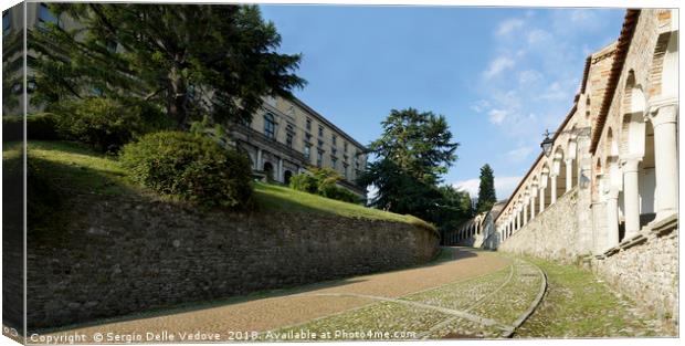 The castle of Udine Canvas Print by Sergio Delle Vedove