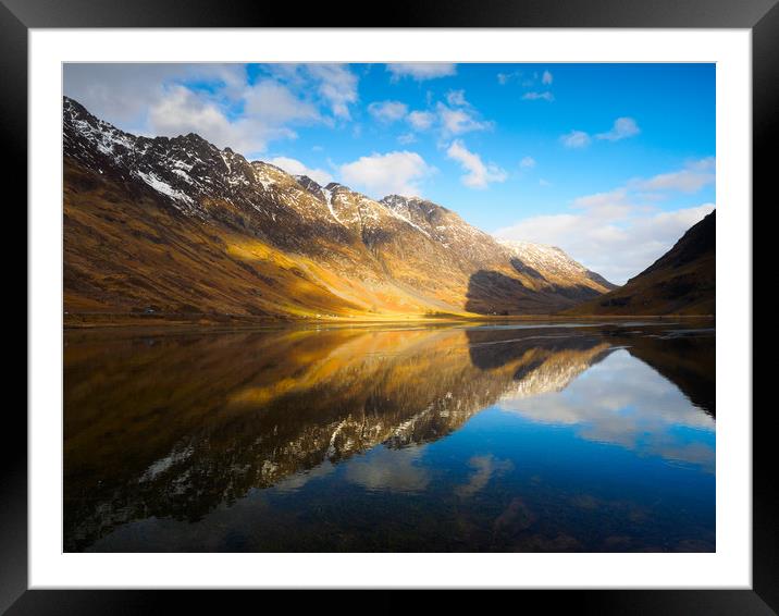 Majestic Reflections Framed Mounted Print by Tommy Dickson