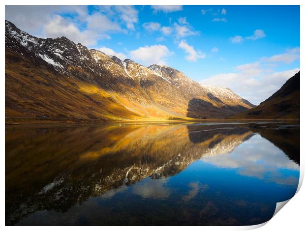 Majestic Reflections Print by Tommy Dickson