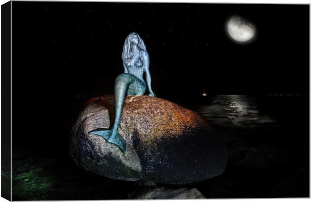 Mermaid of the North Canvas Print by JC studios LRPS ARPS