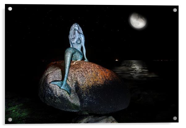 Mermaid of the North Acrylic by JC studios LRPS ARPS