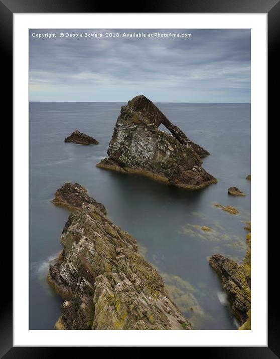 Bow Fiddle Rock  Framed Mounted Print by Lady Debra Bowers L.R.P.S
