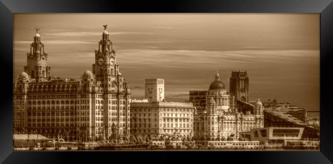 The three graces Framed Print by sue davies