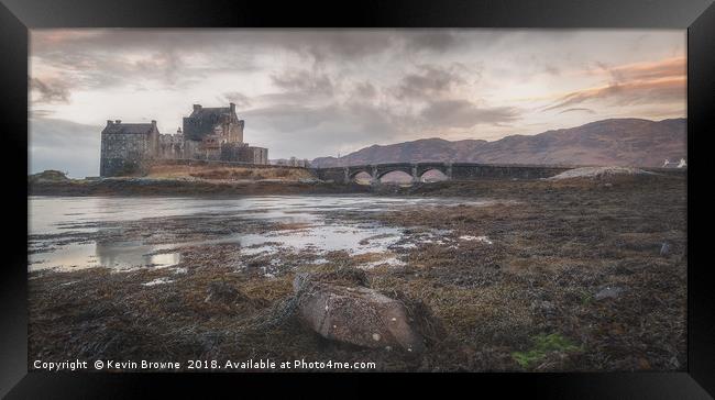Eilean Donan Castle Framed Print by Kevin Browne