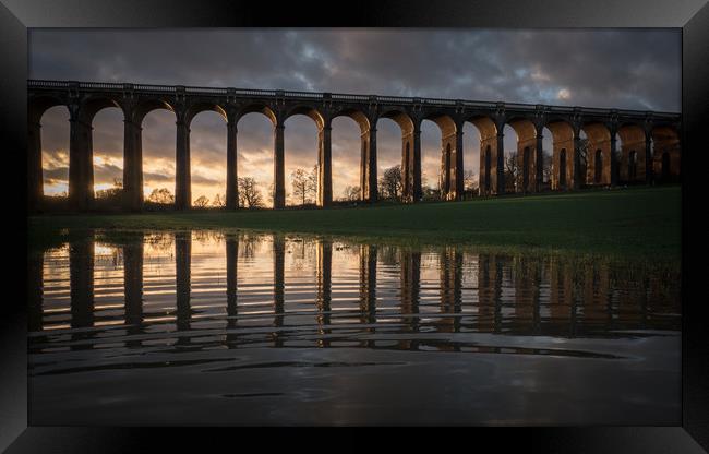 Ouse Valley Viaduct Framed Print by Sue MacCallum- Stewart
