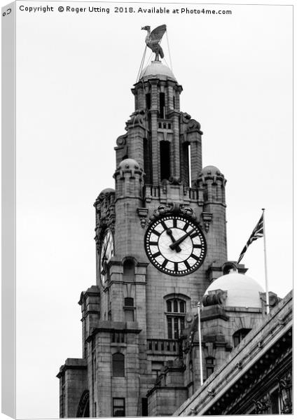 Liver Building Canvas Print by Roger Utting