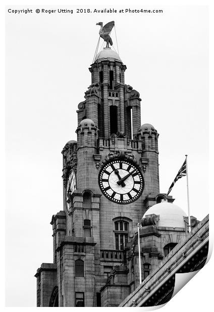 Liver Building Print by Roger Utting