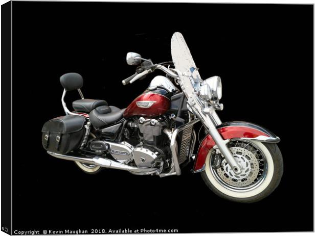 Triumph Thunderbird Canvas Print by Kevin Maughan