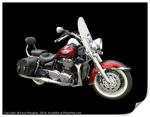 Triumph Thunderbird Print by Kevin Maughan