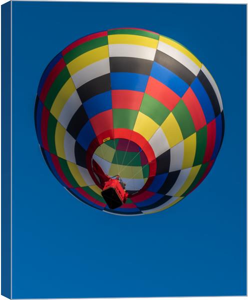 Strathaven Balloon Festival Flights Canvas Print by George Robertson