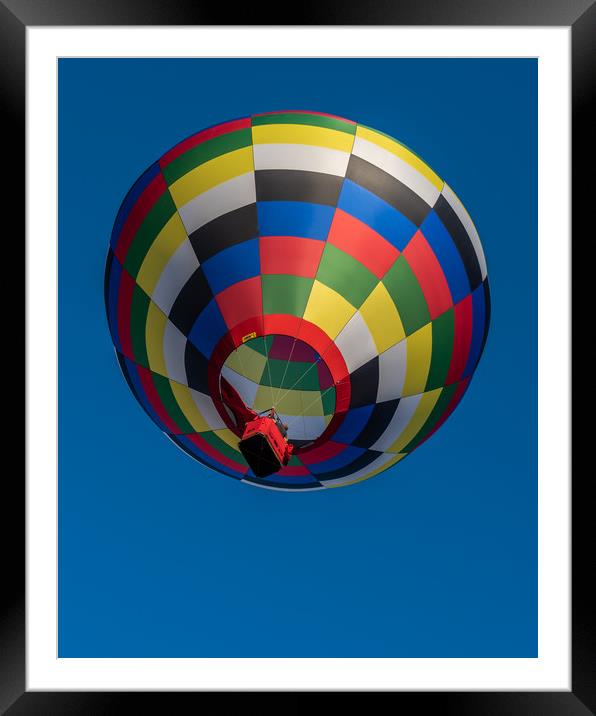 Strathaven Balloon Festival Flights Framed Mounted Print by George Robertson