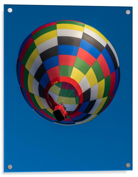 Strathaven Balloon Festival Flights Acrylic by George Robertson