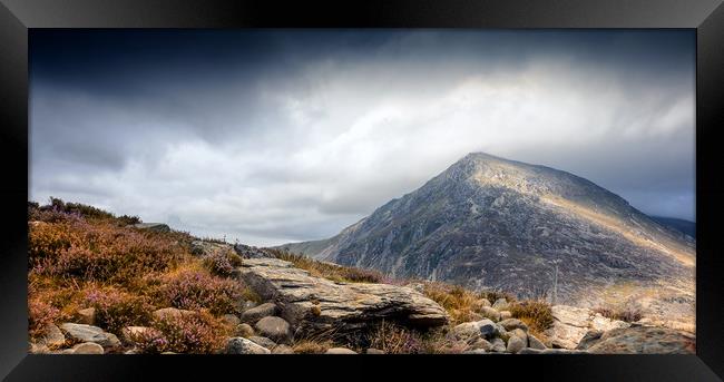 Snowdonia Wales Journey of Mountains Framed Print by John Williams