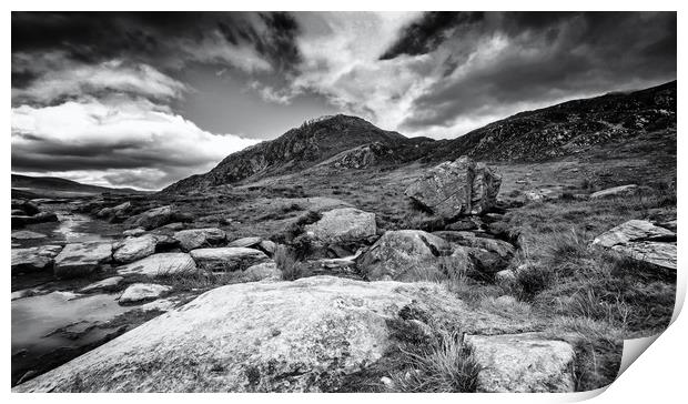 Snowdonia Wales Journey of Mountains Print by John Williams