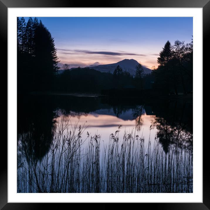 Reflections of Ben Lomond  Framed Mounted Print by George Robertson