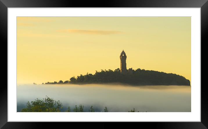 Monument Inversion Framed Mounted Print by Garry Quinn