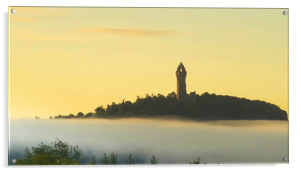 Monument Inversion Acrylic by Garry Quinn