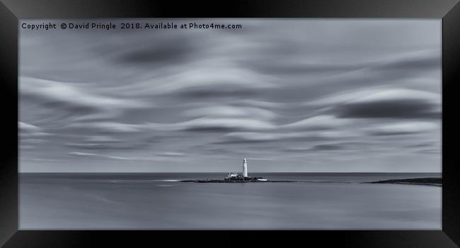 Lighthouse View Framed Print by David Pringle