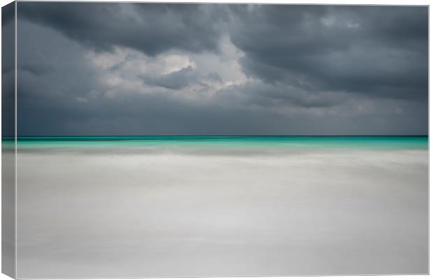 Calm in Paradise Canvas Print by David Schofield