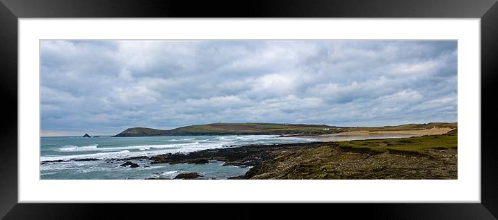 Constantine Bay Framed Mounted Print by David Wilkins