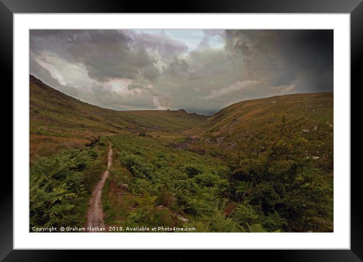 Majestic Tavy Cleave Framed Mounted Print by Graham Nathan