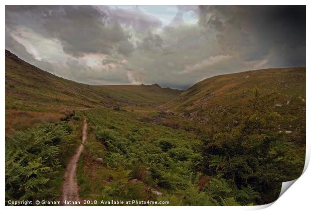 Majestic Tavy Cleave Print by Graham Nathan