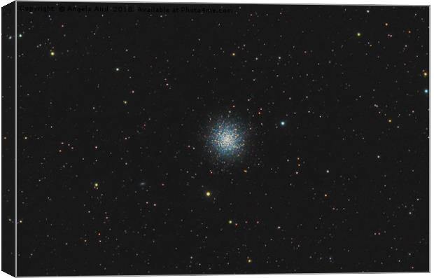 Hercules Cluster. Canvas Print by Angela Aird