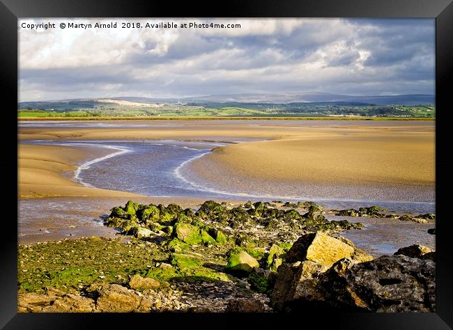 Morecombe Bay Framed Print by Martyn Arnold