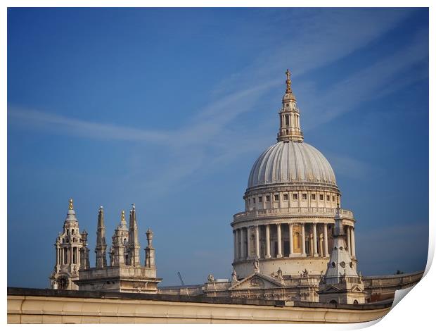 St Pauls Cathedral   Print by Victor Burnside